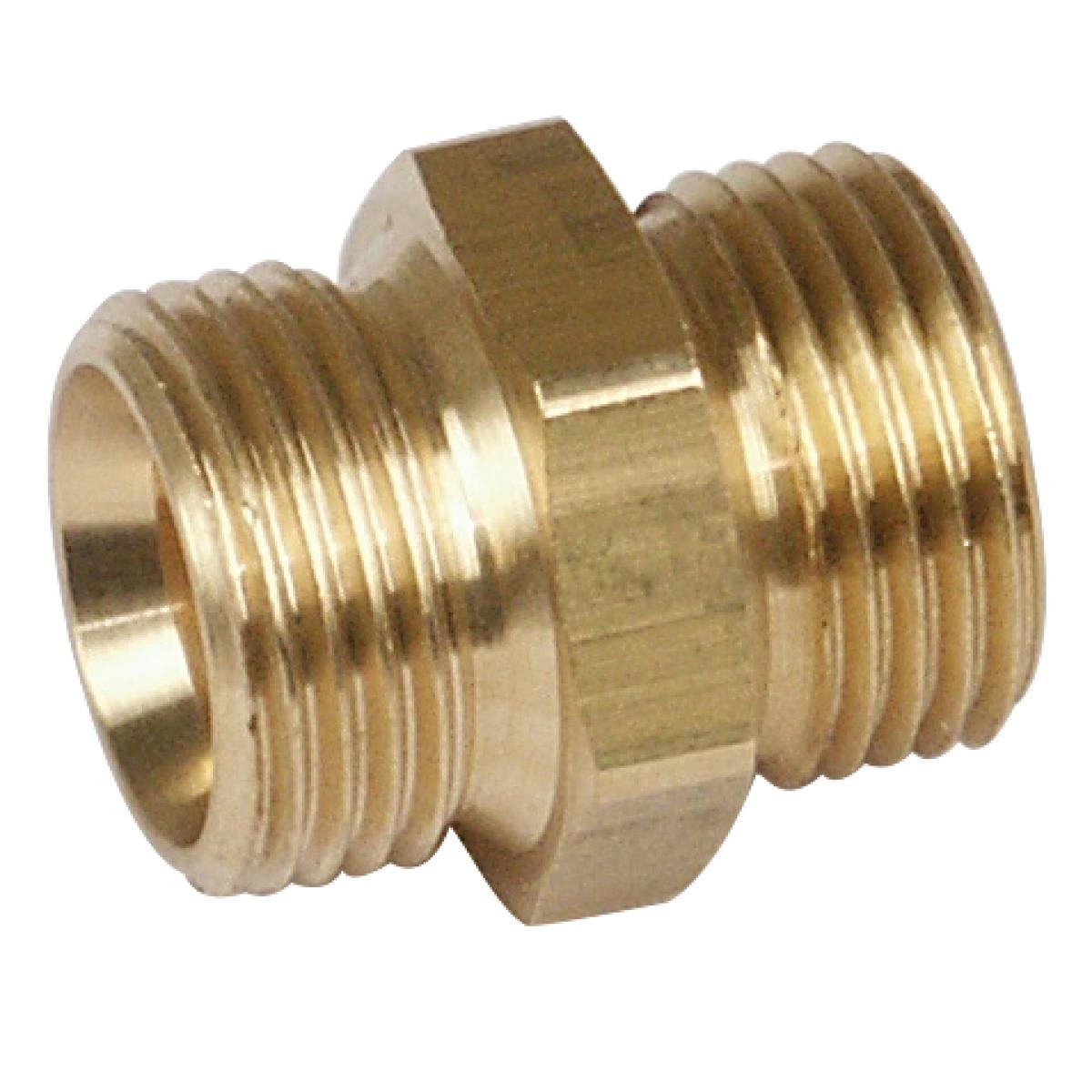 Aircraft Doppelnippel  G 1/2" x G 1/2" / SB