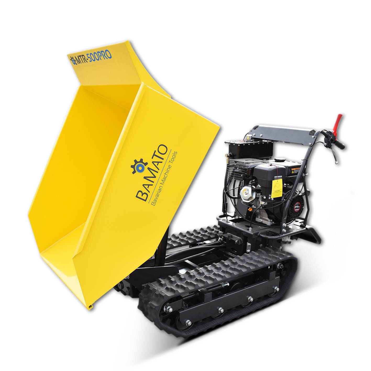 BAMATO Mini Raupendumper MTR-500PRO mit Kipphydraulik BAMATO Mini Raupendumper MTR-500PRO mit Kipphydraulik