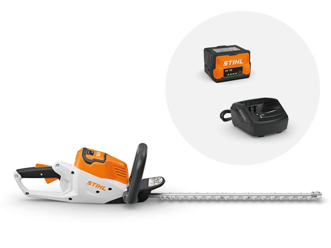 STIHL Heckenschere HSA 50 SET mit AK 10 und AL 101
